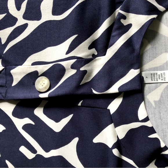 DVF Vintage Silk Tunic Dress - Picture 4 of 6